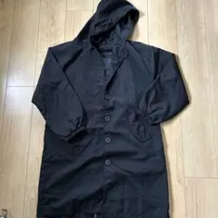 ブラック ロングコート XL