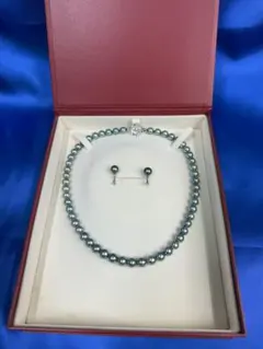 真珠ネックレス＆イヤリングセット パール