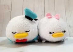 ディズニー　ツムツム　ドナルド　デイジー　ぬいぐるみ　ディズニーストア