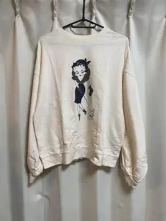 ベージュ スウェット