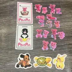 ポストペット Postpet シール おすそ分け 平成 当時物 なないろシール