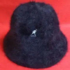 77 極美品 未使用 レア 当時物 KANGOL カンゴール モヘア ハット 紫