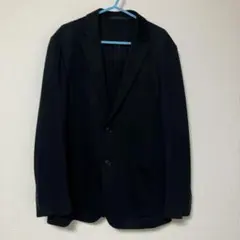 【美品】UNIQLOコンフォートジャケット　黒　Sのサムネイル