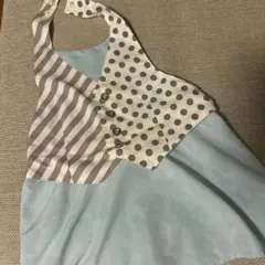 子供用エプロン ストライプ・ドットデザイン