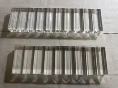 アクリルブロック 40mmx40mmxH140mm 4個セット - メルカリ
