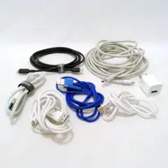 【まとめ売り】充電ケーブル USB-C,A Lightning 電源アダプター