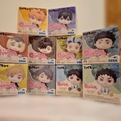 ハイキュー　きゅるみー　8種セット　プライズ　研磨　黒尾　木兎　赤葦　侑　治 ハイキュー きゅるみー 8種セット プライズ 研磨 黒尾 木兎 赤葦 侑 治
