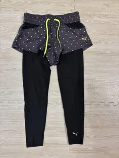 PUMA 水玉模様 ショートパンツ、レギンス