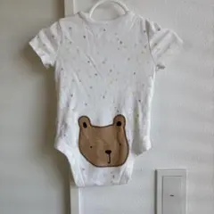 【baby GAP】ブラナンベアロンパース　半袖　3-6m