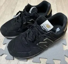 New Balance 574 ブラック ゴールド