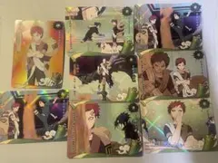 NARUTO ナルトカード 砂漠の我愛羅 3枚セット - メルカリ