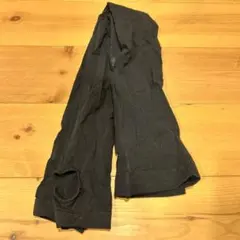 サンシャ　バレエトレンカタイツ［ブラックL］