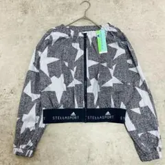 adidas by Stella McCartney ナイロン　ジャケット　星柄