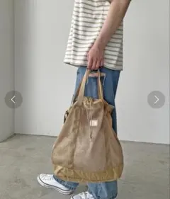 【THE NORTH FACE】 LIGHT MESH TOTE トートバッグのサムネイル