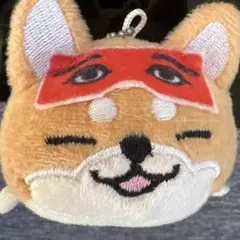 福岡 博多 にわかせんべい 豆柴 キーホルダー ご当地