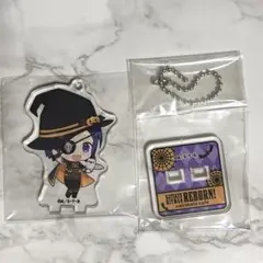 リボーン アニメイトカフェ クローム髑髏 アクリルスタンド アクリルキーホルダー