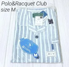 【新品】☆Polo&Racquet Club☆パジャマ☆ストライプ☆M☆