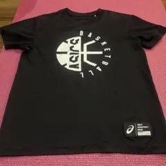 ASICS バスケットボール Tシャツ 黒