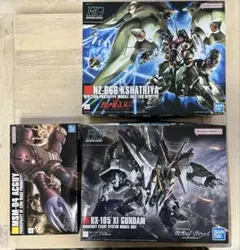 1/100 ガンプラ F91 旧キット ヘビーガン デナンゾン ダギイルス