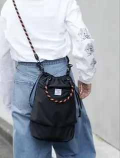 【tsac/TheSunAndClassic】ヘルメットバッグM ブラックのサムネイル
