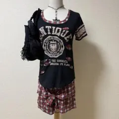 Y2k グランジ ダークコア ウール ピーコート 平成ギャル PUNK NANA NANA🎸🖤 . #y2kファッション#パンクファッション#オピウムコア