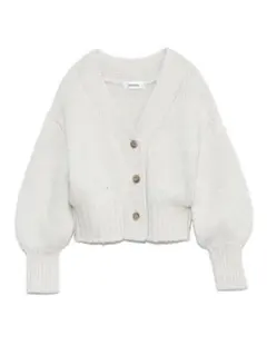 スナイデル　sustainable ローゲージカーディガン　アイボリー