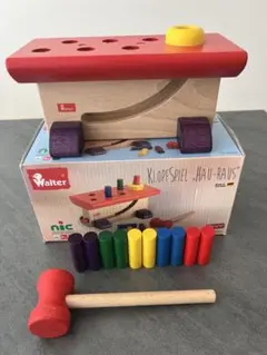 Walter社　ハンマートイ 1歳〜・店長レビュー】NIC・Walter『大工さん』（口コミ＆商品