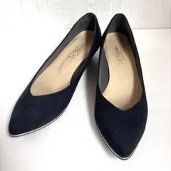 美品Repetto レペット ローレン シルクパンプス ブラック 37 1/2