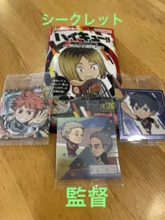 レア【シークレット】ハイキュー!! ステッカー 劇場版 ５枚