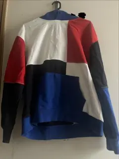 TOMMY JEANS カラーブロックパーカー