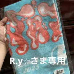 R.y⭐︎さま専用　イナズマロックフェス2025 タオル　水色×桃色