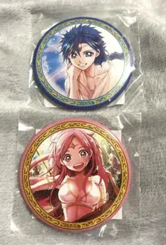 マギ くじ引き堂 缶バッジ アラジン 練紅玉 - メルカリ
