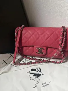 ミ*キ様 CHANEL マトラッセ ハートチェーン ミニバッグ - メルカリ