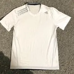 adidas climachill 半袖 トレーニングTシャツ 冷感ドット 白