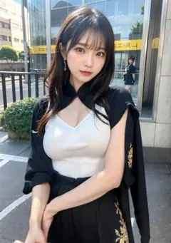 153【AI美女ポスターA4サイズ】超高画質/超高品質