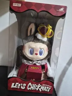 POPMART THE MONSTERS レッツチェックメイト王冠ぬいぐるみ新品 - メルカリ