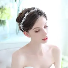 【STELLA BRIDAL】【受注生産品】ヘッドドレス(オーキッド・ガーデン)