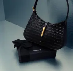 【完売正規品】DEMELLIER ブラック ショルダー ハンドバッグ 高級レザー DeMellier Tokyo レザー ショルダーバッグ | ブラック | FARFETCH JP