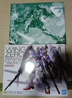 MG ウイングガンダムゼロ Ver.Ka MG アルトロンガンダムのサムネイル