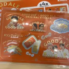 キリン　 グッドエール　ミセスグリーンアップル　コラボ　ステッカー　D ケース付