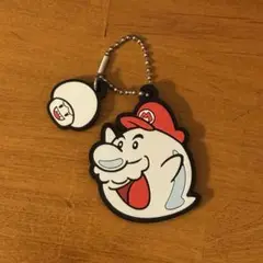 スーパーマリオ ラバーキーホルダーコレクション オバケマリオ　任天堂ショップ