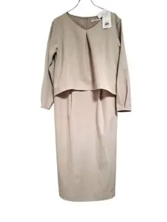 THE SHOP TK ベージュワンピース新品冬