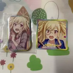 プロセカ　スクエア缶バッジ　スクエアステッカー