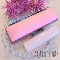 アクアフェアリー印鑑13.5㎜♡ピンク ケースセット銀行印 実印サイズ