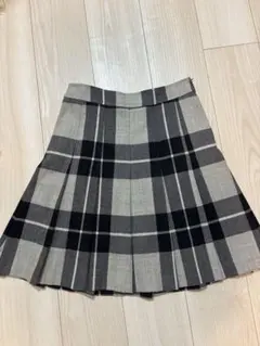 Theory petit グレー系チェック プリーツスカート 150 - メルカリ