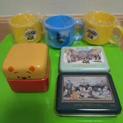 ディズニー　ディズニーホテル　コップ　アメニティ　缶　キャニスター