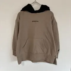 F034 【KANGOL KIDS】パーカー　男の子　フード付きトレーナー