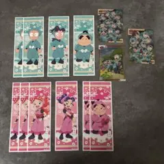 忍たま乱太郎 1年生 くのたま ロングステッカー クリカ 13枚セット