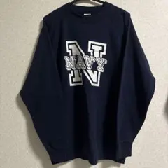 NAVY VINTAGE スウェット　XL