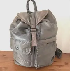 【廃盤品 美品】ポーター タンカー リュック シルバーグレー バックパック